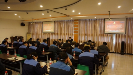 重慶水務(wù)環(huán)境集團(tuán)黨委副書記、總經(jīng)理曲斌到三峰環(huán)境開展黨的二十大精神宣講